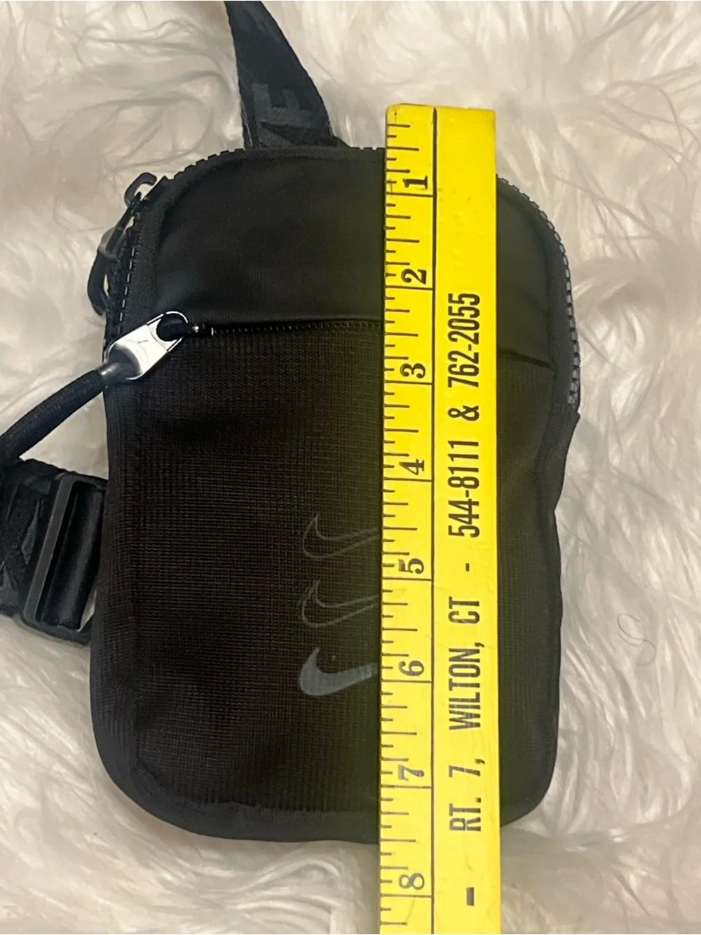 Nike Black Compact Sling Bag with Branded adjustable  Strap